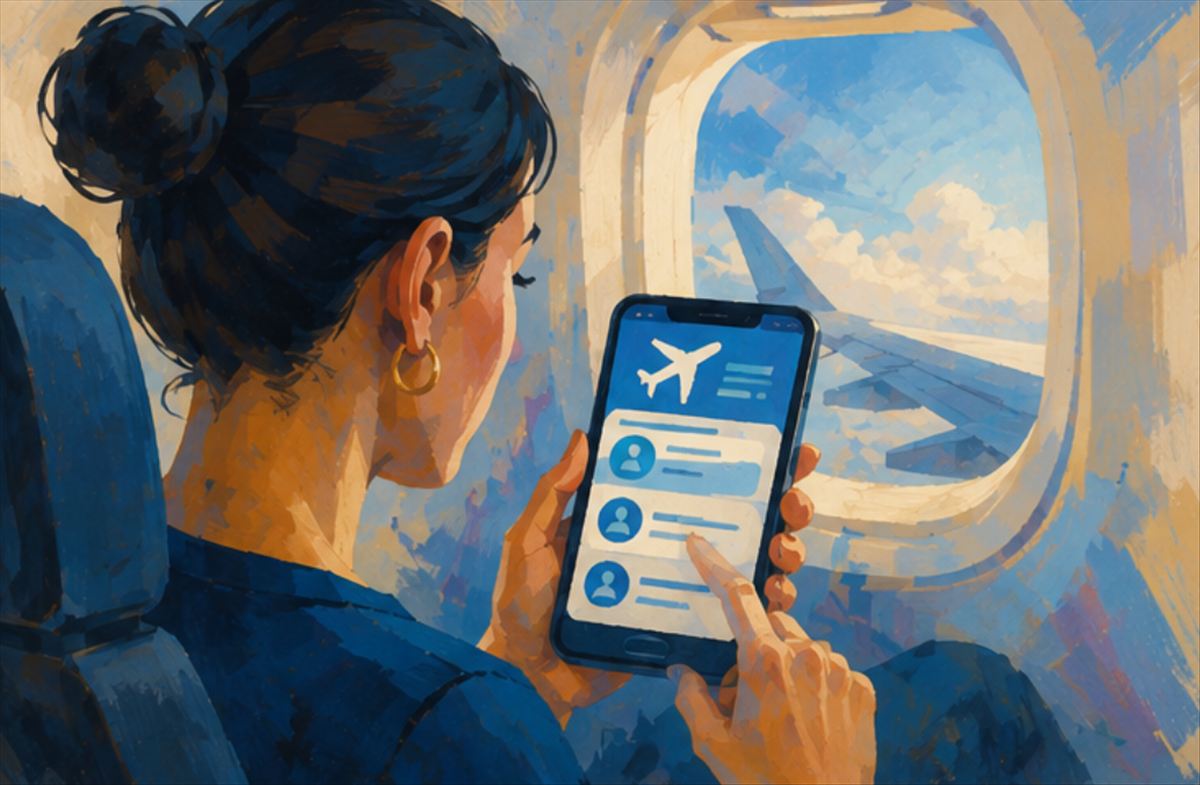 La app de United Airlines ya te deja apuntarte a tres listas de espera sin hablar con nadie