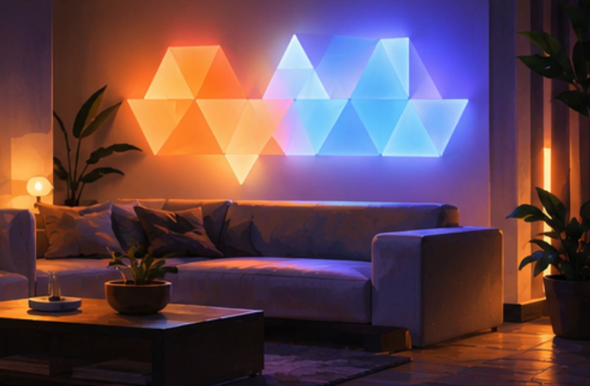 Philips Hue lanza un módulo de 40 dólares que convierte tus paneles Nanoleaf en luces Hue