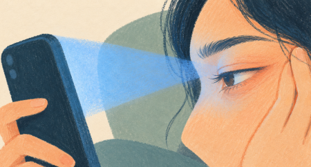Luz azul y fatiga visual: qué dice la evidencia sobre pantallas, gafas con filtro y modo nocturno