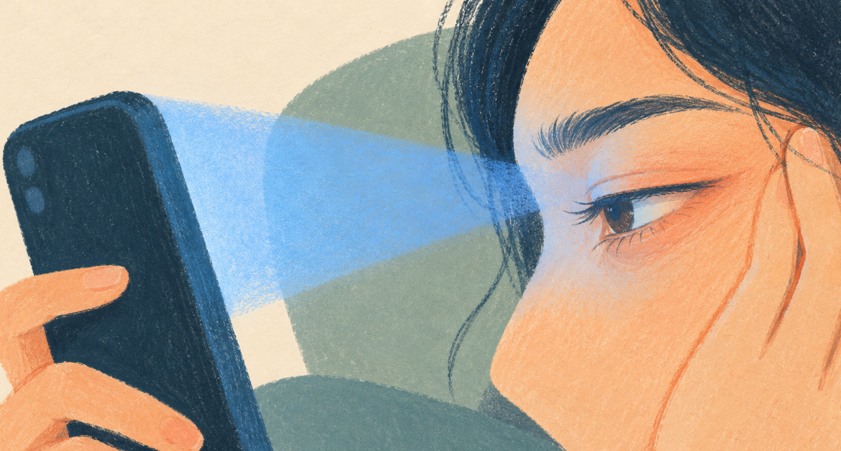 Luz azul y fatiga visual: qué dice la evidencia sobre pantallas, gafas con filtro y modo nocturno