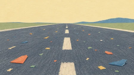 Tramo de asfalto con plástico reciclado, una propuesta para alargar la vida de las carreteras.