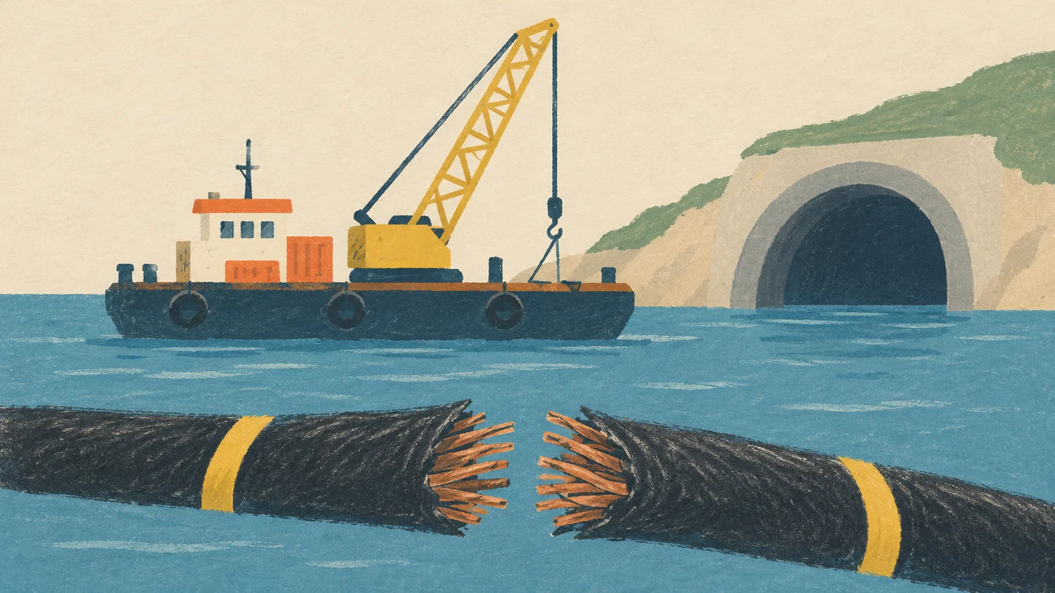 Un ciberataque frena las obras del túnel submarino entre Alemania y Dinamarca