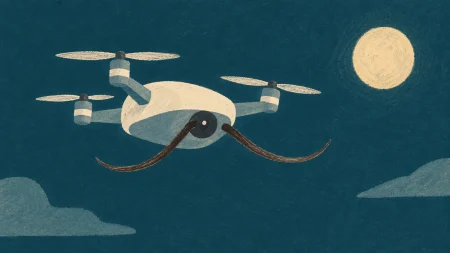 El dron de TU Delft con bigotes artificiales que vuela a tientas en la oscuridad con 34 KB para sus algoritmos