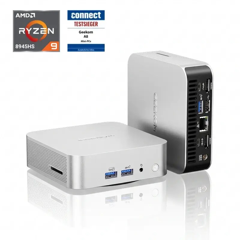 Mini PC GEEKOM A8 con AMD Ryzen 7 8745HS