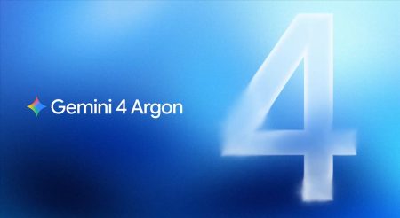 Una esfera luminosa representa el lanzamiento global de Gemini 4 Argon, el nuevo modelo de IA de Google.