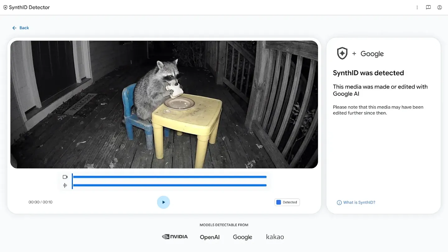 Google abre SynthID Detector al mundo: 180.000 millones de archivos marcados y Apple se une al estándar