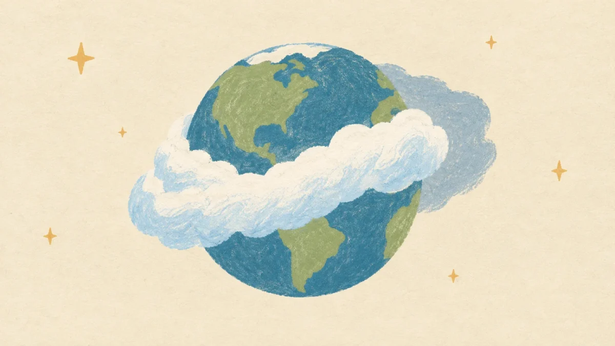 Un mundo oscuro cubierto de nubes cambiantes, como la enana marrón errante que ha observado el Webb.
