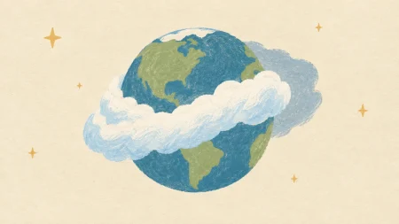 Un mundo oscuro cubierto de nubes cambiantes, como la enana marrón errante que ha observado el Webb.