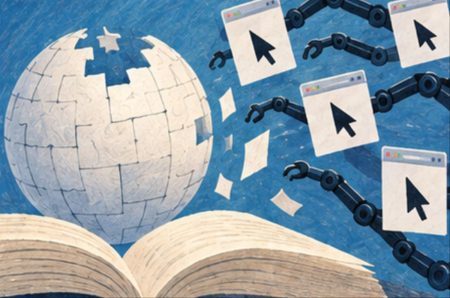 Wikipedia contra los agentes de IA: cuando la web diseñada para humanos empieza a crujir
