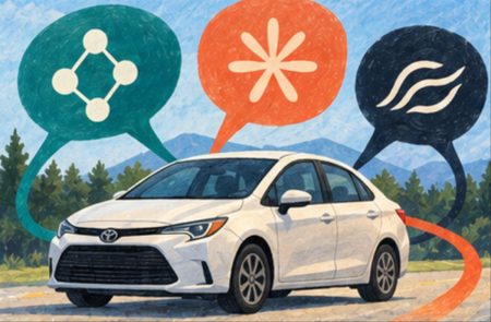 GPT-6, Claude, Grok y un Toyota Corolla real: 8 de 11 intentos acabaron en colisión antes de superar la primera curva