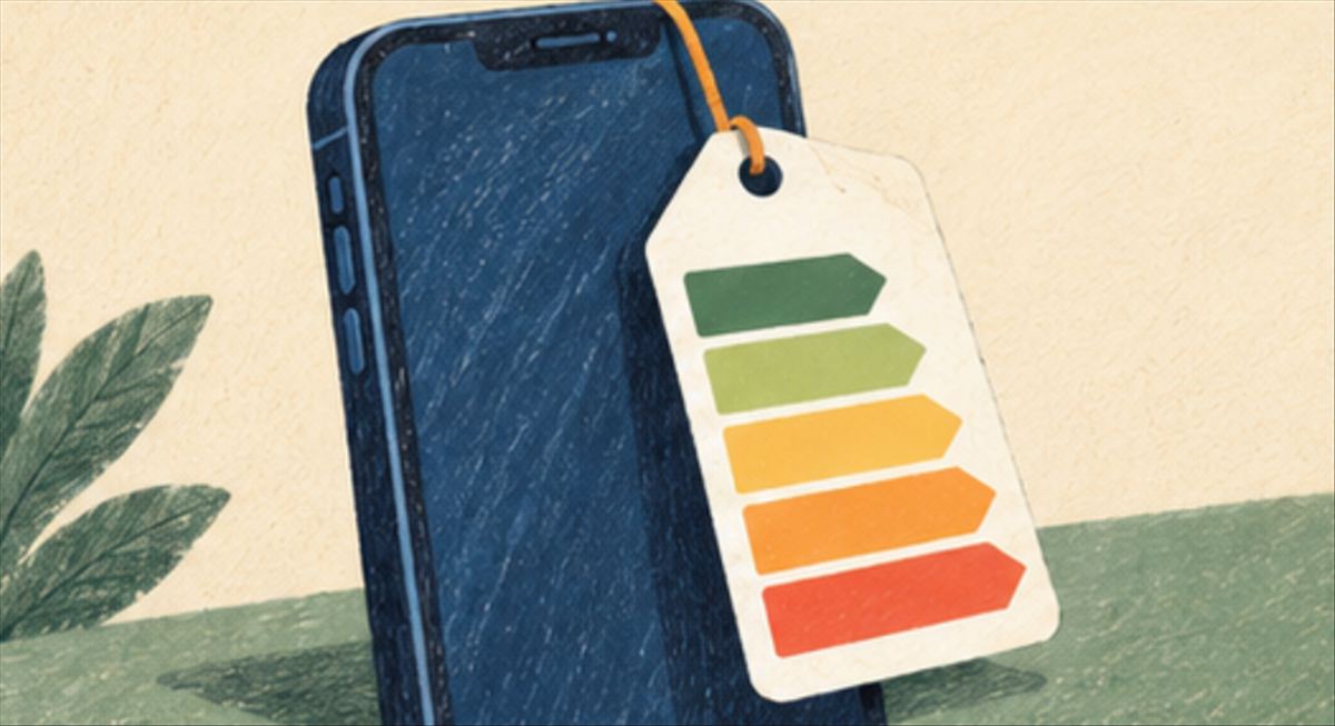 La etiqueta energética de móviles y tablets, icono a icono: qué te dice (y qué no) antes de comprar