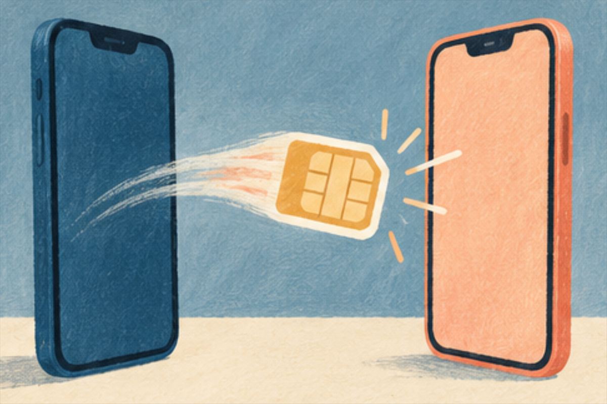eSIM: cómo pasarla a otro móvil (también de iPhone a Android) sin quedarte sin línea