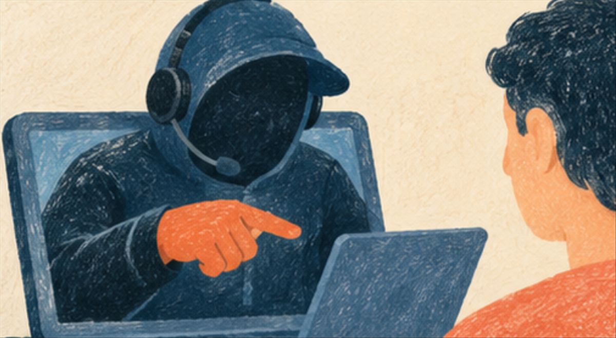 El falso técnico que te llama: cómo funciona la estafa del soporte remoto y qué hacer si ya le diste acceso