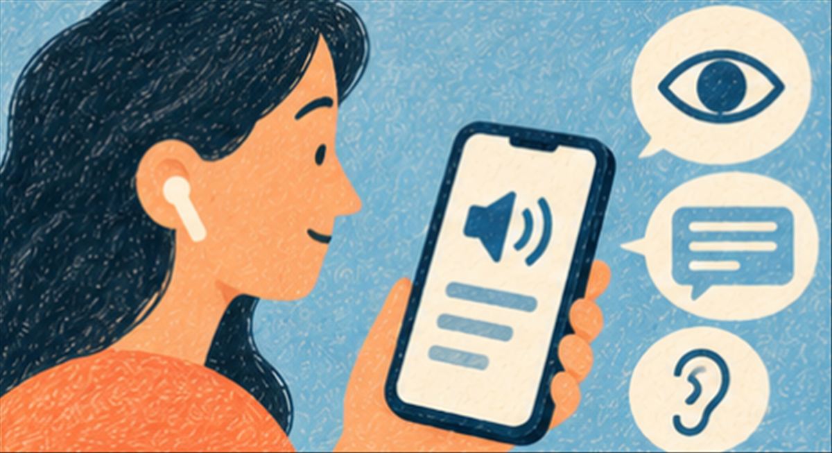 La IA como herramienta de accesibilidad: aplicaciones que describen el mundo, subtitulan y leen por ti