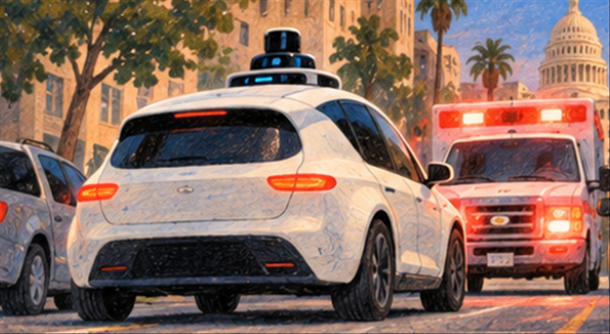 California obliga a los robotaxis a tener técnicos en tierra y multará a Waymo y Tesla si bloquean a los servicios de emergencia